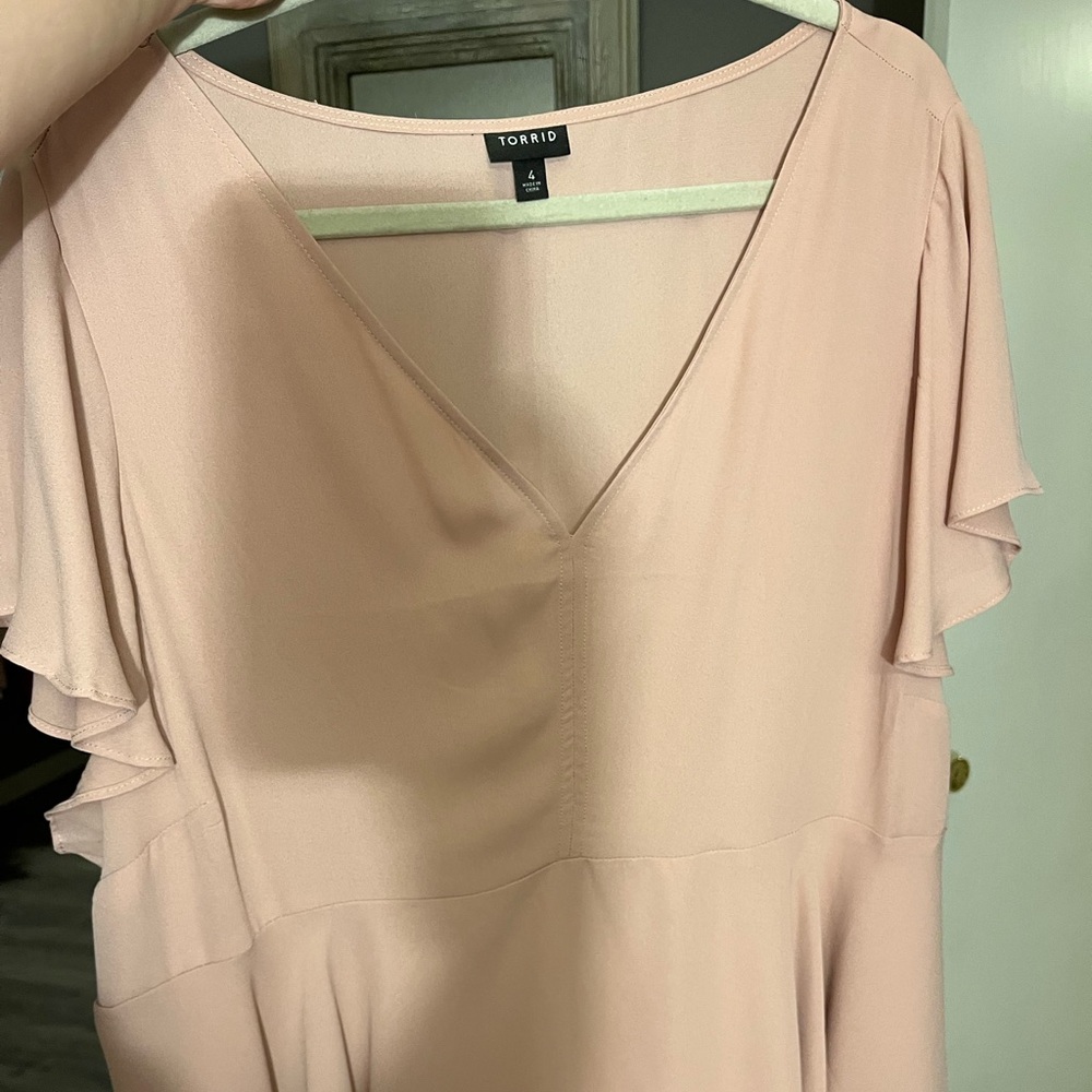Torrid Blush Pink Blouse